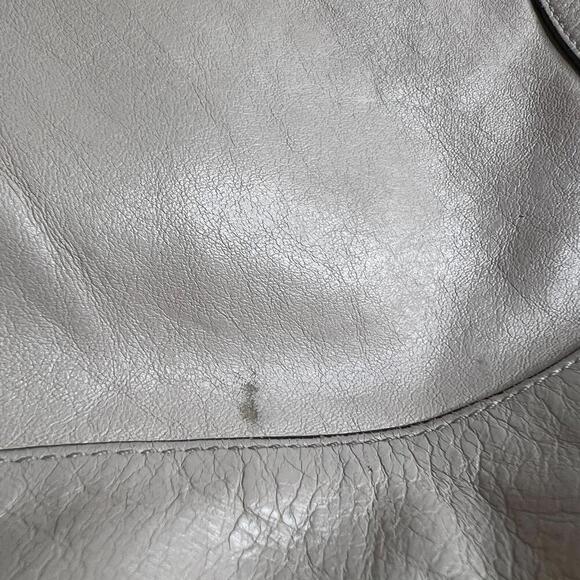 Coach Kristin Hobo Shoulder Bag SV/Ivory Multi Leather Double Strap - Picture 4 of 9